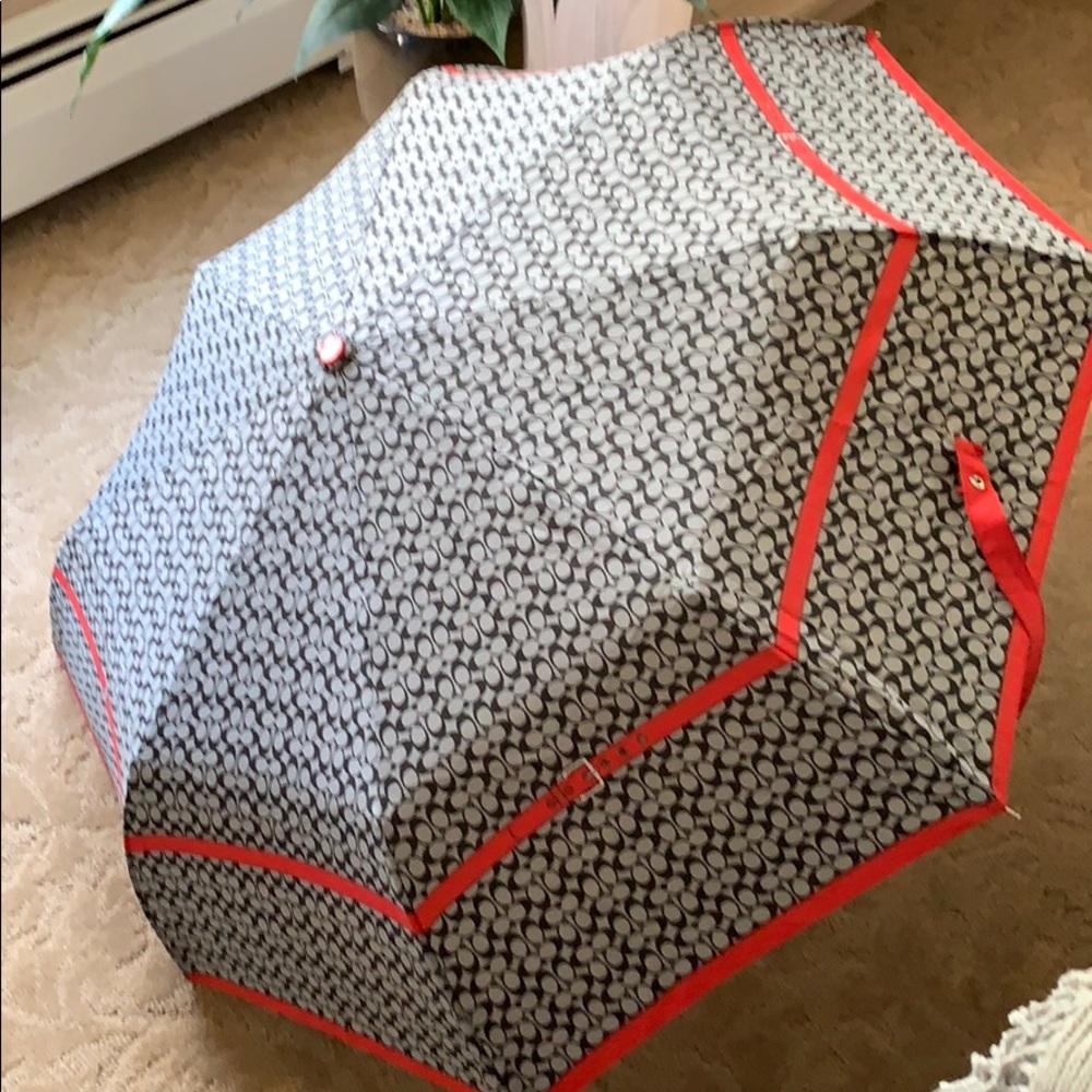 Coach umbrella